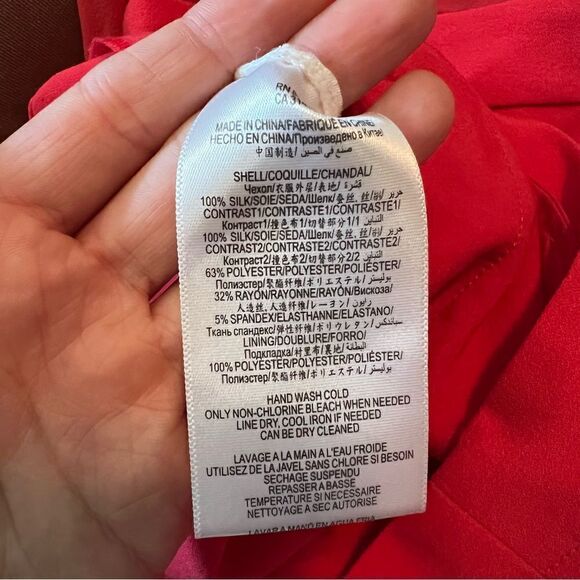 BCBGMaxarzia silk blend romper. Size small - Picture 9 of 16